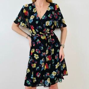 LAUREN RALPH LAUREN Poly Crinkle Dress